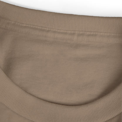 Close-up of a brown fabric texture